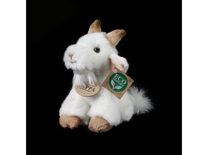 Rappa Plyšová sediaca koza 16 cm ECO-FRIENDLY