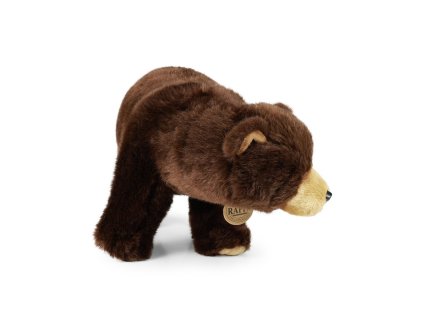 Rappa Plyšový medveď hnedý stojaci 40 cm ECO-FRIENDLY