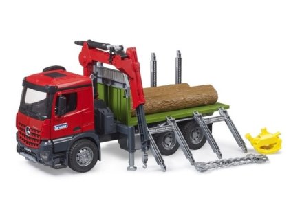 Bruder Prepravník na drevo s hydraulickou rukou MB Arocs