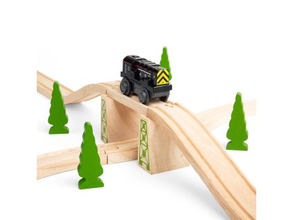 Bigjigs Rail Dieselová posunovacia lokomotíva na batérie