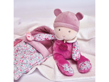 Doudou Jolijou Bábätko v navliekacej perinke 20 cm