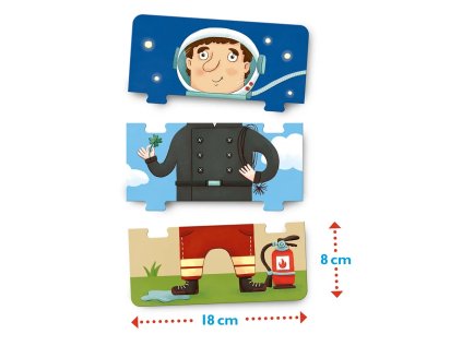 Magellan Moja maxi mix puzzle Práca