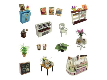 2Kids Toys miniatúra domčeka Kaviareň