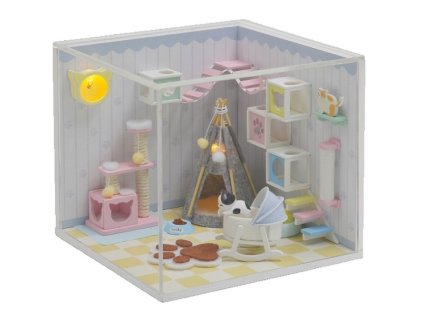 2Kids Toys miniatúra domčeka Domov mačičky Mňau