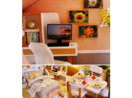 2Kids Toys miniatúra domčeka Dom farebné glazúry