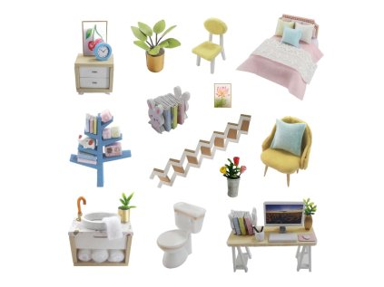 2Kids Toys miniatúra domčeka Dom pokojných chvíľ