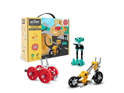 The OffBits stavebnica GarageBit