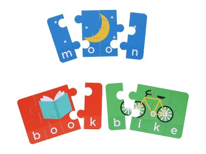 Petit Collage Moje prvé hláskovanie puzzle s predmetmi