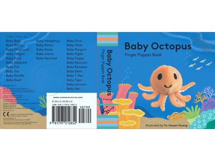 Chronicle Books Maňušková knižka Mláďa chobotnice