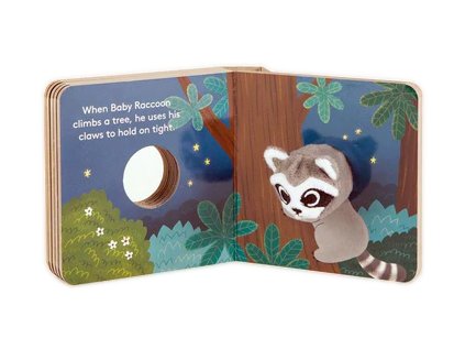 Chronicle Books Maňušková knižka Mláďa mývala