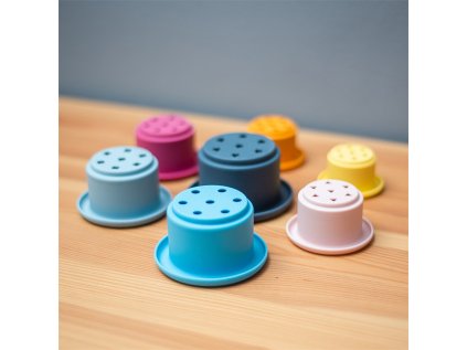 Bigjigs Toys Stohovacie poháre