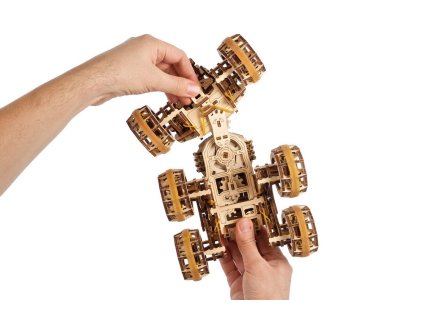 Ugears 3D drevené mechanické puzzle Mars Rover