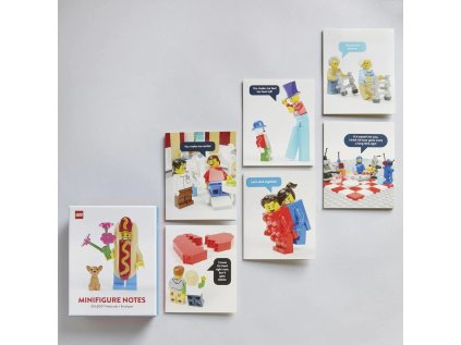 Chronicle Books LEGO® Notes 20 poznámkových lístkov k mini figúrke