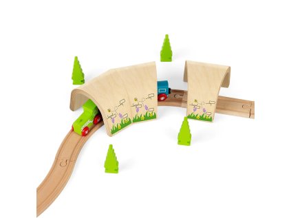 Bigjigs Rail Zakrivený tunel