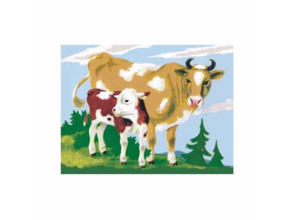 Dino Drevené obrázkové kocky Domáce zvieratká retro 12 kociek