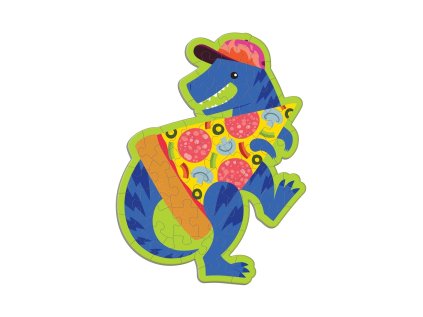 Mudpuppy Puzzle Pizzasaurus 48-dielne s vôňou
