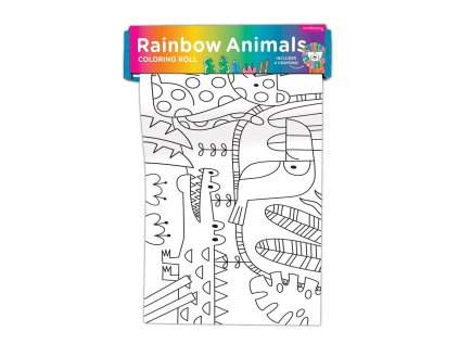 Mudpuppy Mini omaľovánka farebné zvieratká