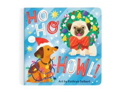 Mudpuppy Knižka s roztomilými psíkmi Ho Ho Howl!