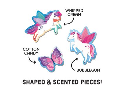 Mudpuppy Puzzle Sny jednorožcov s vôňou 60 dielikov