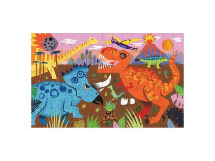 Mudpuppy Puzzle Lentikulárne Dinosaury 75 dielikov