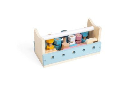 Bigjigs Toys Box na náradie 2 v 1