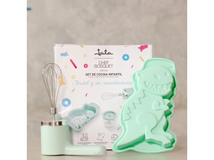 Jata Detská mini aku sada 3 v 1 - šľahač, sekáčik a forma