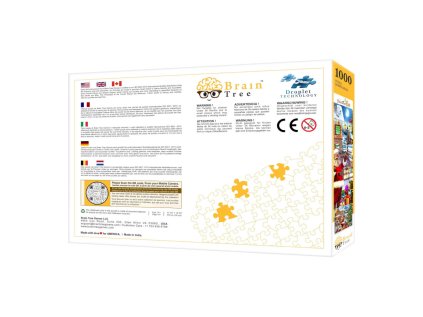 Brain Tree Puzzle Štědrý večer 1000 dílků - poškozený obal