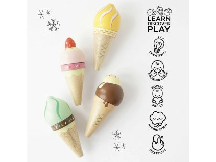 Le Toy Van Sladké zmrzliny - poškodený obal