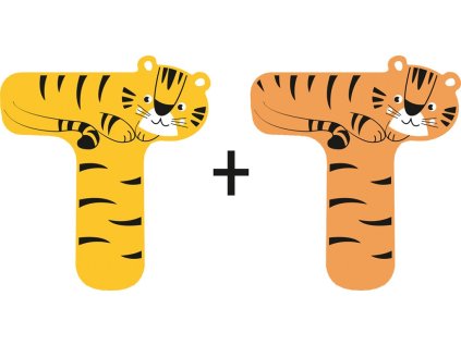 small foot Drevené písmeno T