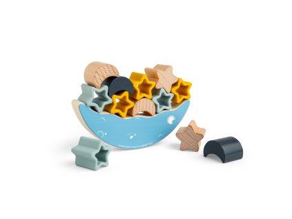 Bigjigs Toys Motorická hra balansujúci mesiac