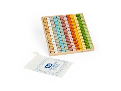 Bigjigs Toys Vzdelávacia tabuľka - násobilka