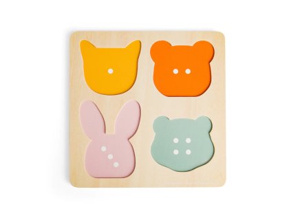 Bigjigs Toys Vlkádacie puzzle počítanie