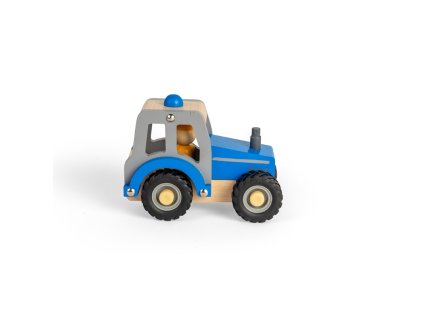 Bigjigs Toys Traktor modrý