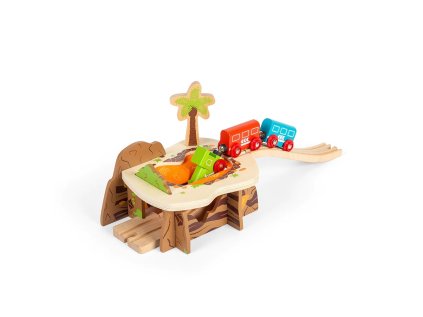 Bigjigs Rail Tunel lávová jama