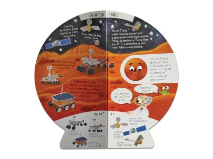 Pexi Knižka rozkladací glóbus - Vesmír