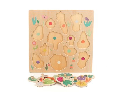 Puzzle s úchytom Zelenina od Sarah Betz