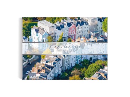 Galison Puzzle Grey Malin Notting Hill 1000 dielikov