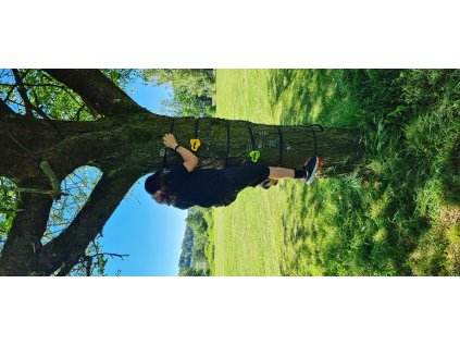 2Kids Toys Lezecké úchyty s popruhmi na strom 12 ks