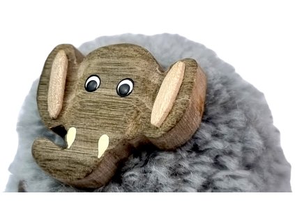 2Kids Toys Drevená magnetka veľká brmbolec Slon