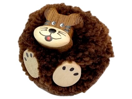 2Kids Toys Drevená magnetka veľká brmbolec Tiger