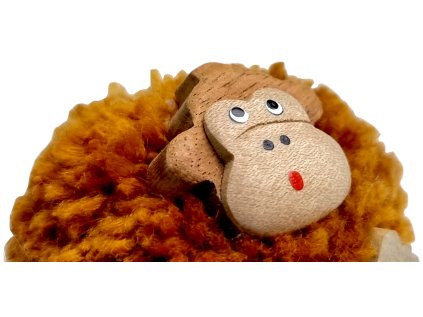 2Kids Toys Drevená magnetka veľká brmbolec Opica