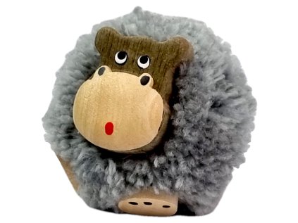 2Kids Toys Drevená magnetka veľká brmbolec Hroch