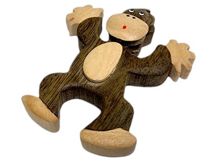 2Kids Toys Drevená magnetka veľká Opica