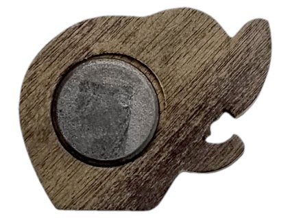 2Kids Toys Drevená magnetka veľká Slon z boku