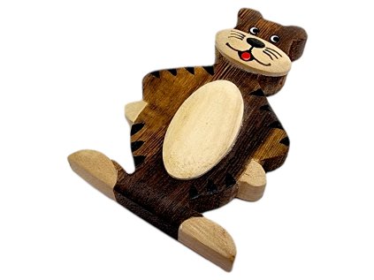 2Kids Toys Drevená magnetka veľká Tiger