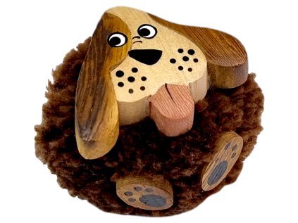 2Kids Toys Drevená magnetka veľká brmbolec Pes
