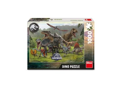 Dino Puzzle Jurský Svet 1000 dielikov