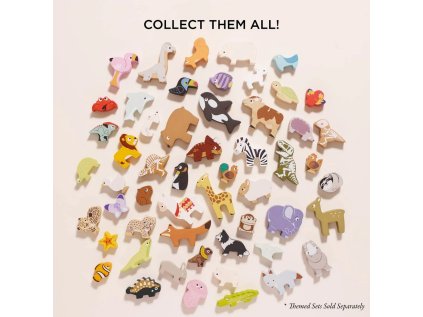 Le Toy Van Skladacia veža Dinosauri