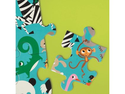 Mudpuppy Jumbo puzzle Zvieratká z celého sveta 25 dielikov