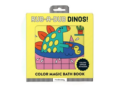 Mudpuppy Knižka na kúpanie Dinosaury